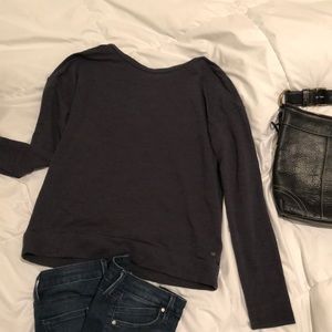 Open-back AEO Long sleeve
